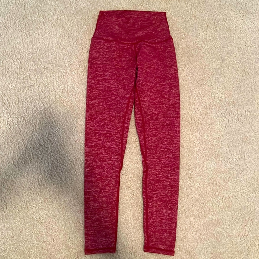 Born Primitive - heathered red leggings - small